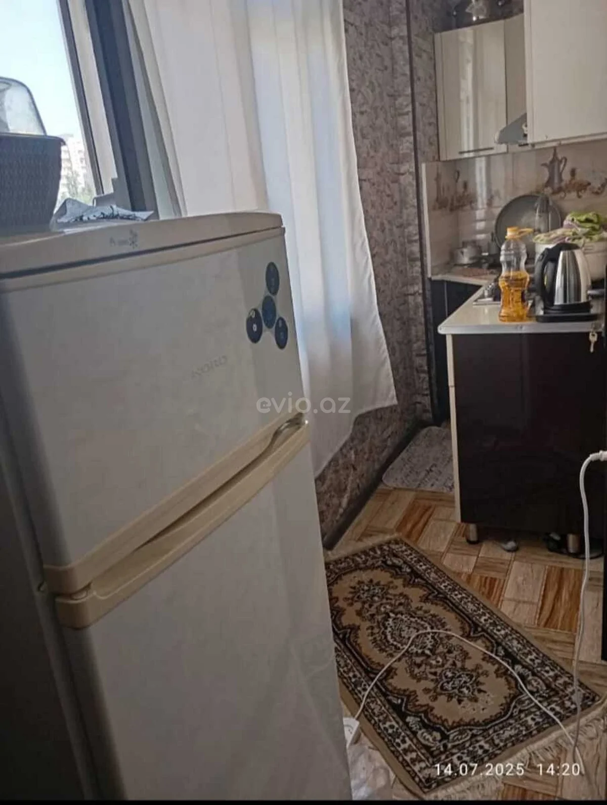 2 otaqlı orta təmirli mənzil satılır Yeni Günəşli qəsəbəsində — Mənzil, Bakı (10)