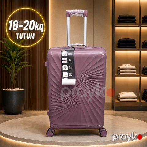Çamadan 53774046, bənövşəyi, plastik, ölçü L — Bakı