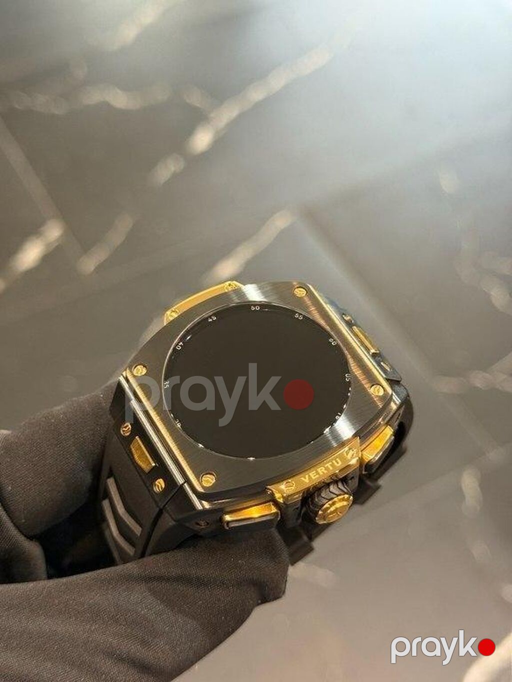 New Vertu Watch S1 Ceramika Gold 2025 Exclusıve NEW Vertu Watch — Ağıllı saatlar, Bakı (7)