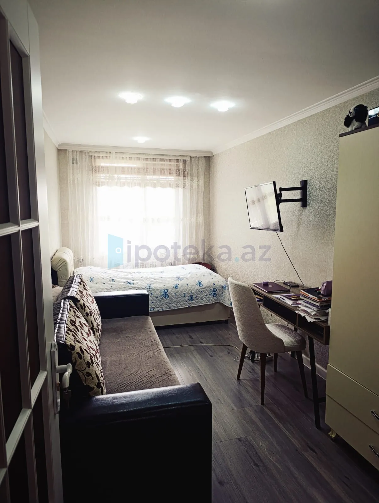 Satılır: 3 Otaq, Köhnə tikili, Nizami r., 8-ci km q., 70.00 m² — Mənzil, Bakı (8)