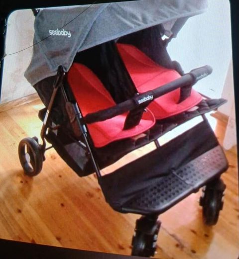 Ekiz kalyaska 130 azn satilir. demek olar istifade edilmiyib — Strollers
