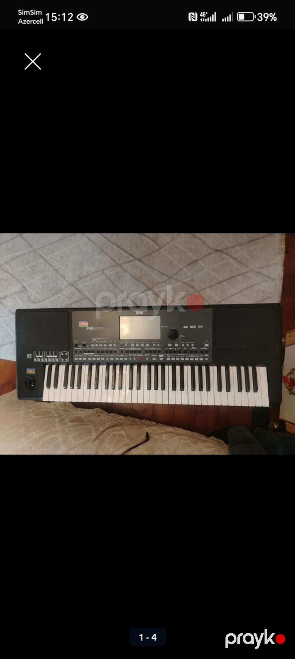 Korg PA600 QT aranjor klaviatura Alet Super Vezyetdedır Tezeden — Pianino və digər klaviş alətləri, Bərdə (2)