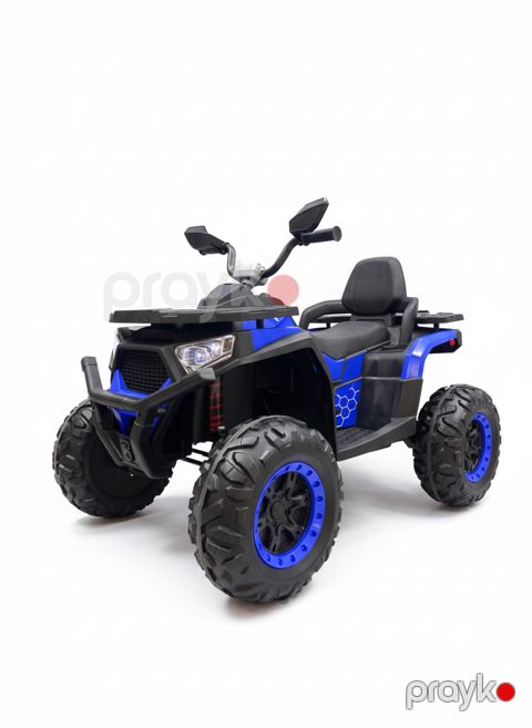 Uşaq elektrik avtomobili HL004, göy — Bakı