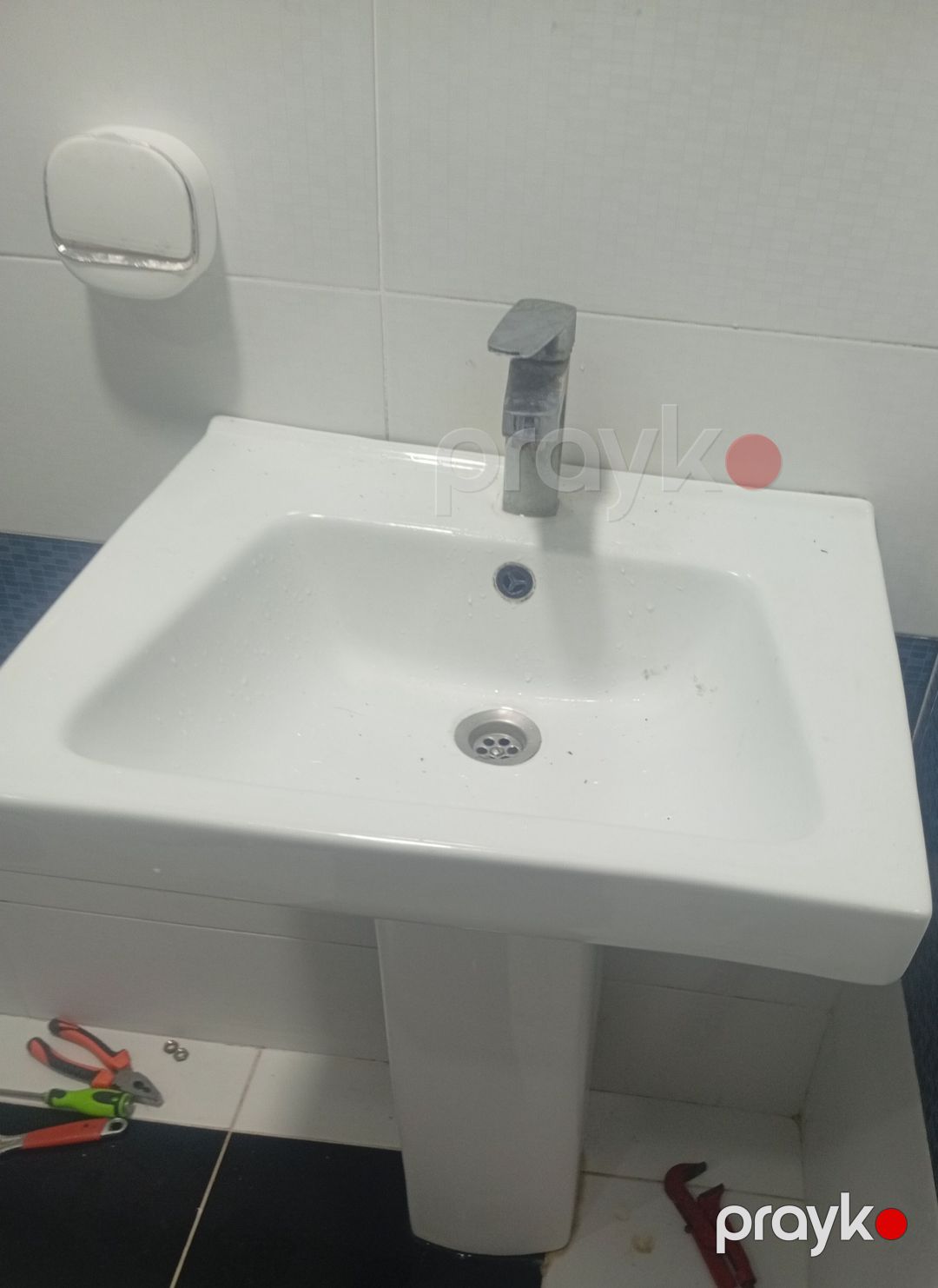 Hamam dəsti tulpan yeni kimidi,wap aktivdi,suraxanida — Santexnika, Əmircan (3)