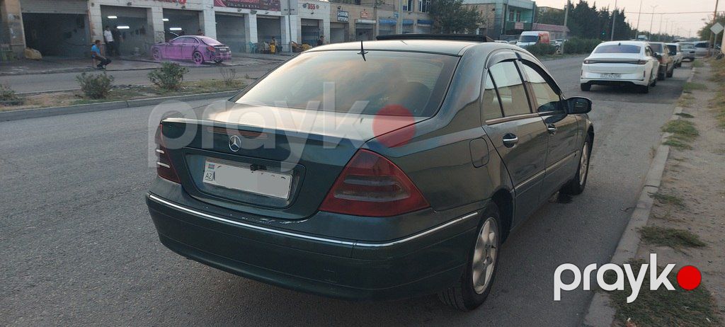 Mercedes C 200, 2.2 L, 2001 il, 386 243 km — Avtomobillər, Sumqayıt (3)