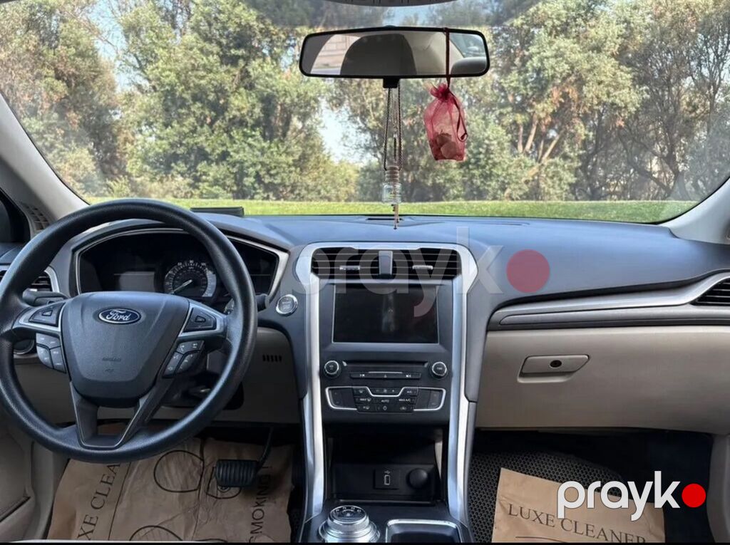 Ford Fusion sedan - Kuzov: 4 qapılı sedan, mavi rəng - Mühərrik — Avtomobillər, Bakı (4)