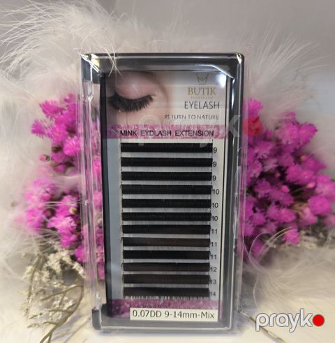 Süni kirpiklər M Butik Professional Eyelash, 0.07DD, 9-14 mm — Bakı
