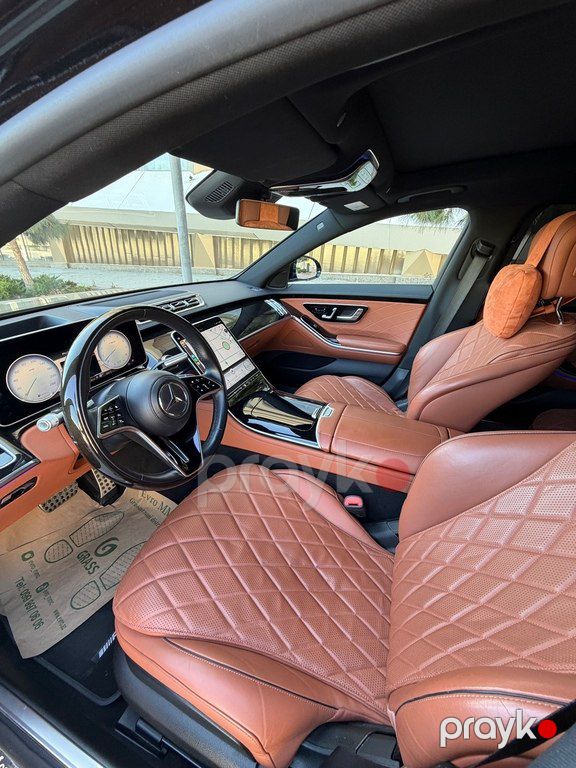 Mercedes S 450 4MATIC, 3.0 L, 2020 il, 48 000 km — Avtomobillər, Bakı (9)
