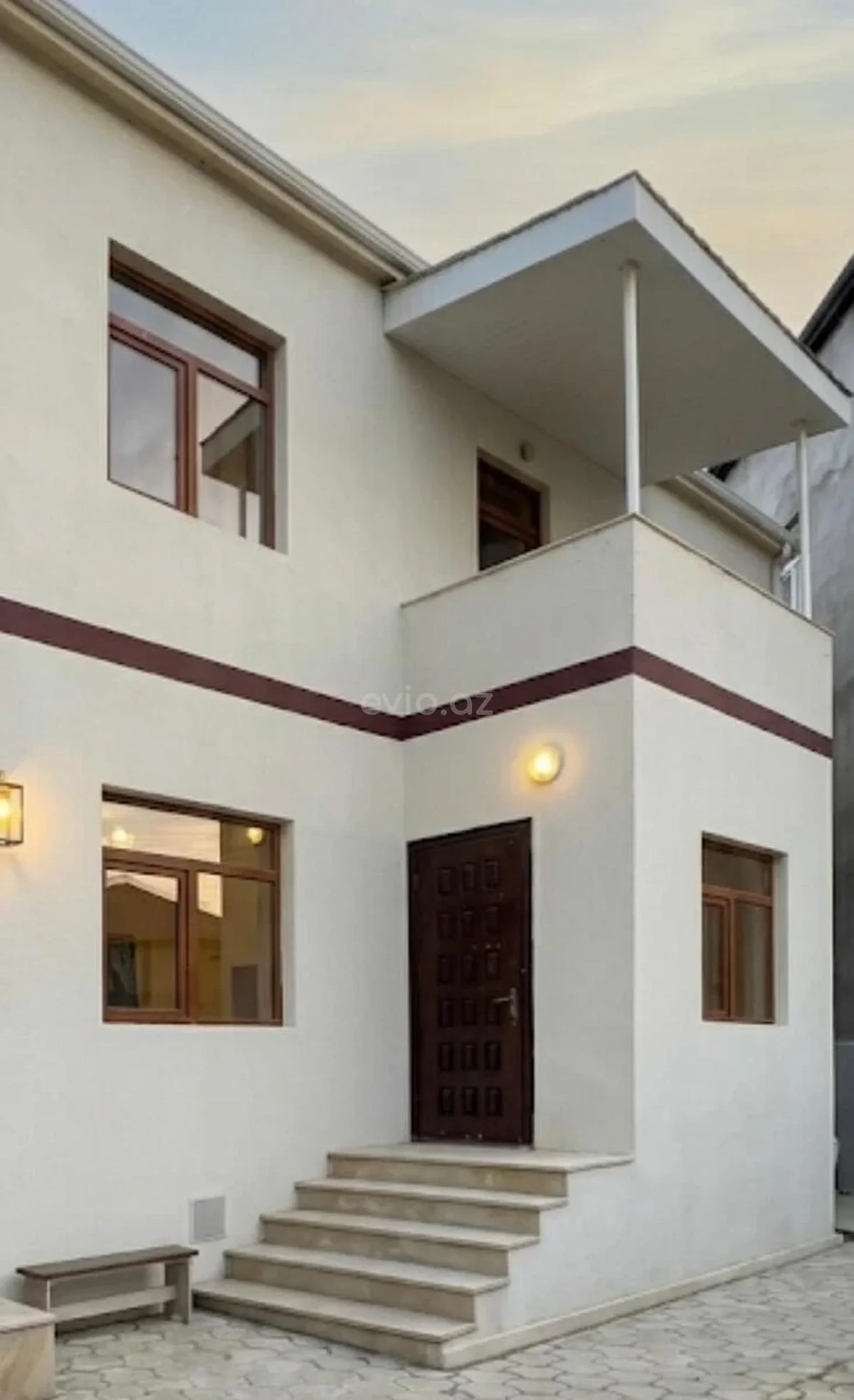 5 otaqlı həyət evi satılır Yeni Günəşli qəsəbəsində — Ev, villa, Bakı (9)