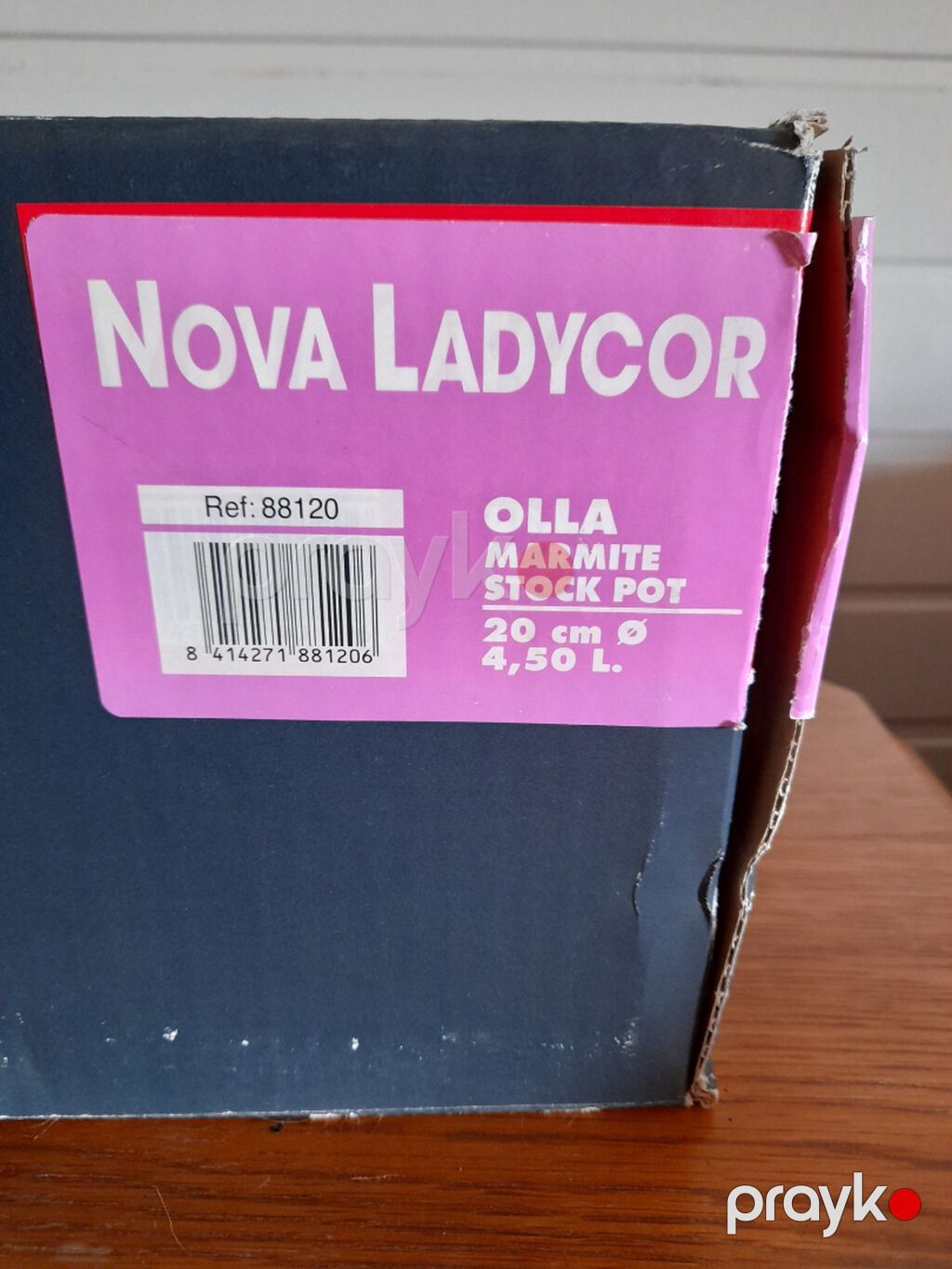 Qazan, rəng - Gümüşü, Paslanmayan polad, 20 sm, Lacor — Bişirmə qabları, Bakı (3)