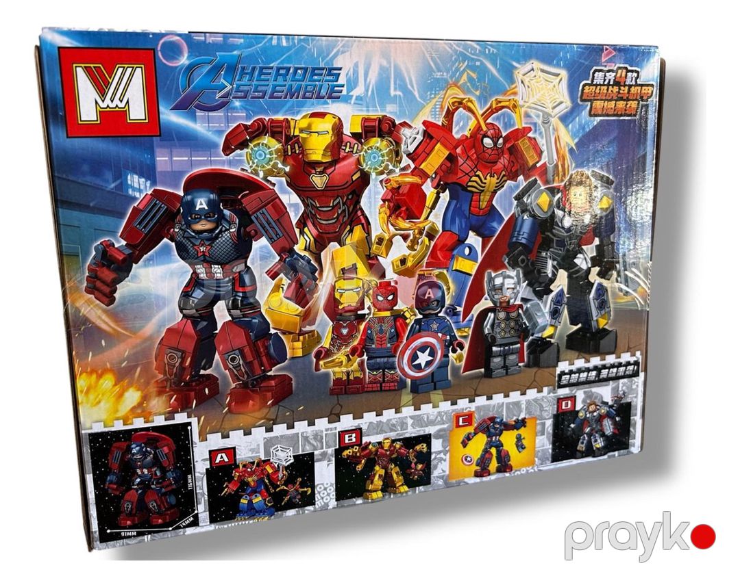 Konstruktor Aherdes Assemble İron Man, 161 element, 6+ yaş — Mallar, Bakı (3)