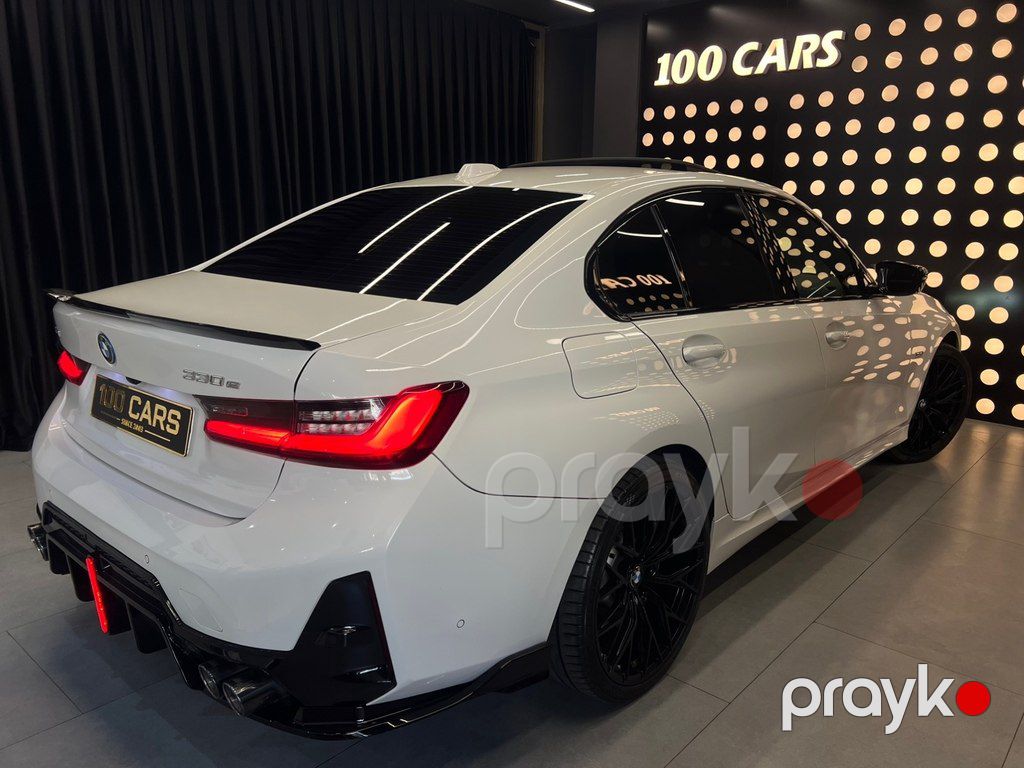 BMW 330e, 2.0 L, 12 kWh, 2022 il, 65 000 km — Avtomobillər, Bakı (4)