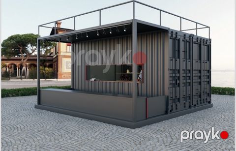 Konteyner mağaza – modullu yaşayış/blok konteyner — Bakı