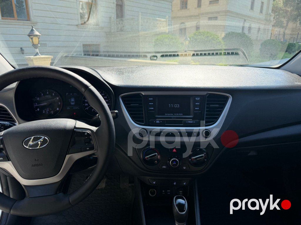 Hyundai Accent, 1.4 L, 2018 il, 89 000 km — Avtomobillər, Bakı (12)
