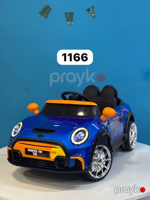 Uşaq elektrik avtomobili 1166, göy — Bakı