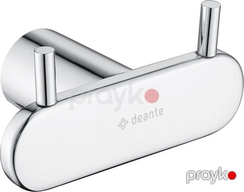 Hamam otağı üçün qarmaq Deante ADR_0121, paslanmayan polad, gümüşü — Bakı