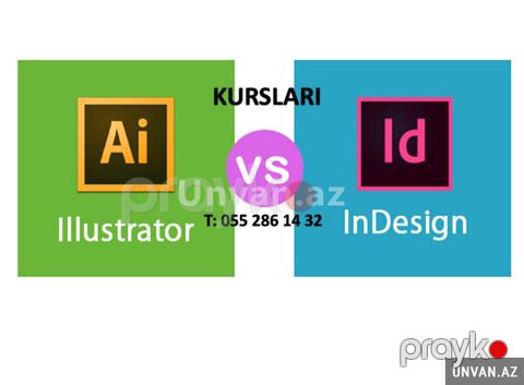 Indesign Illustrator kursu — Bakı
