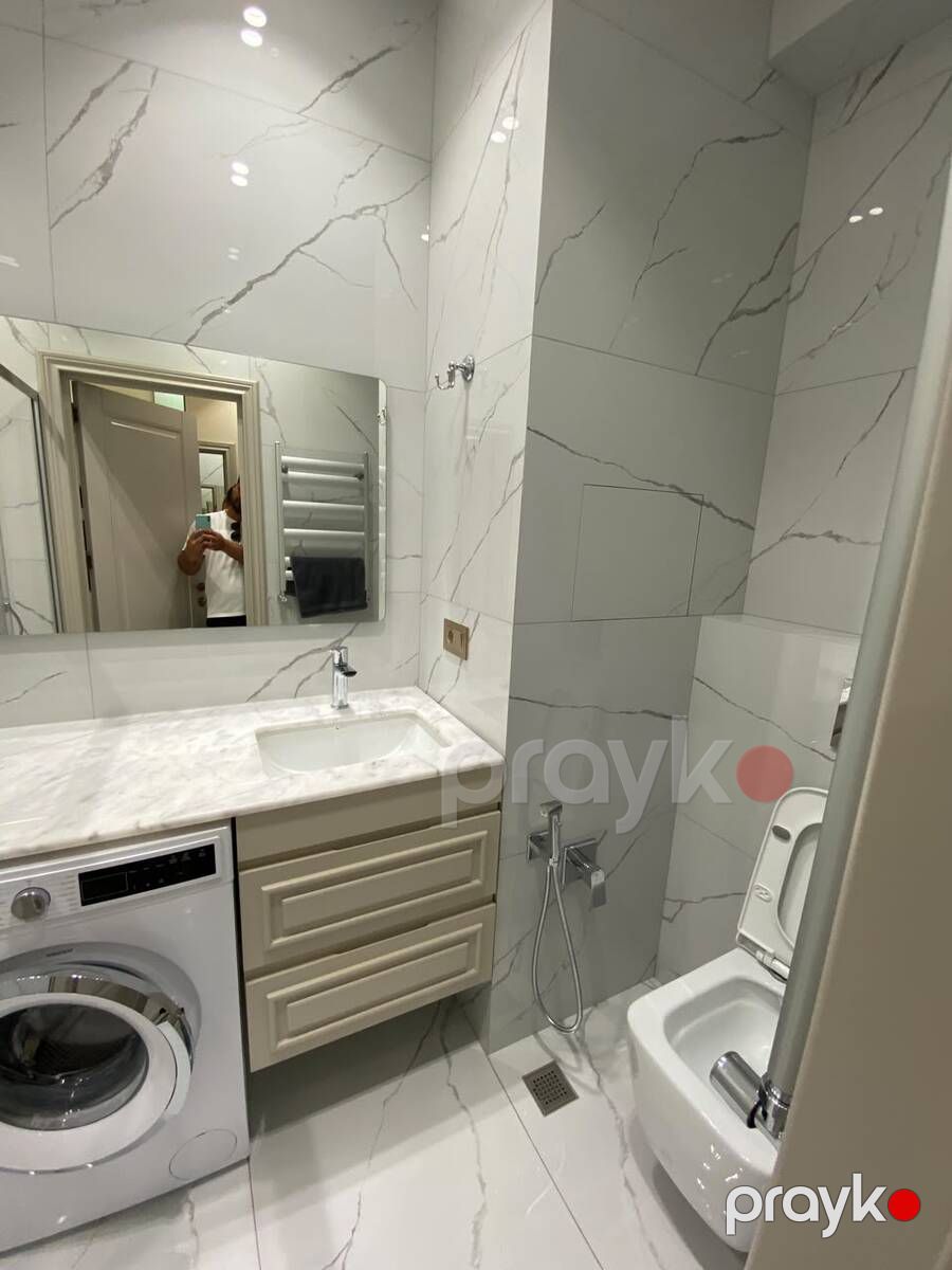 İcarəyə verilir 2 otaqlı yeni tikili 74 m² — Mənzil, Bakı (9)