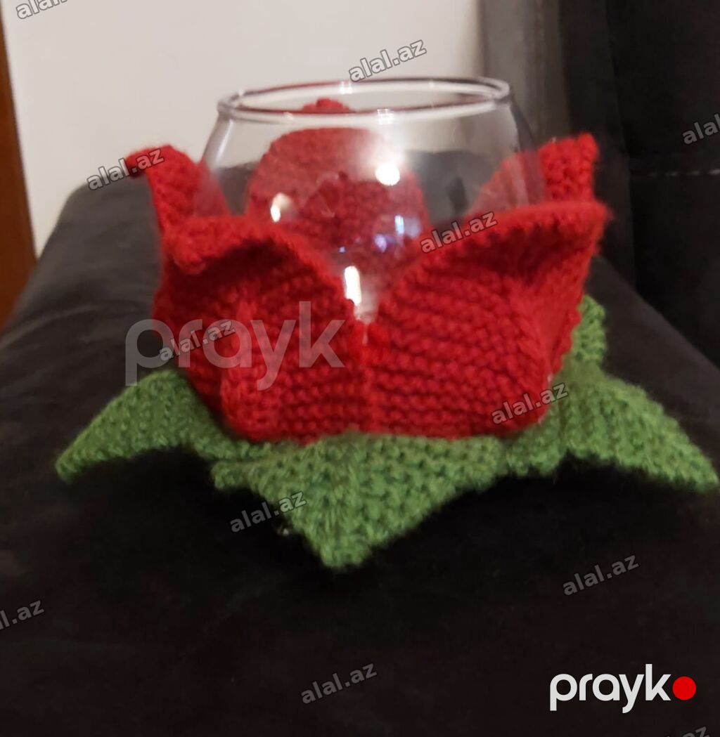 Əl işi şamdan, sifarişlə toxunur, ünvandan götürmə, nağd ödəniş — Şəxsi əşyalar, Bakı (2)