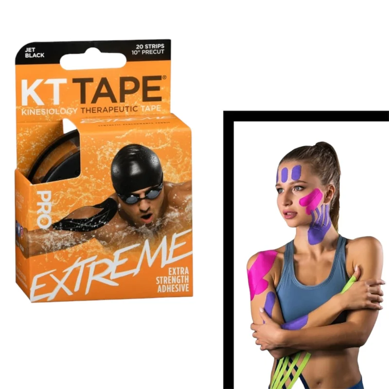 Kinezio lentləri Pro Extreme, 5 sm x 5 m, pambıq/spandeks, rəng çeşiddə - WS2027 — Bakı