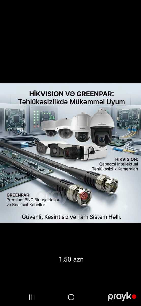 Kamera sistemlərinin quraşdırılması — Ağıllı ev və təhlükəsizlik, Bakı (10)
