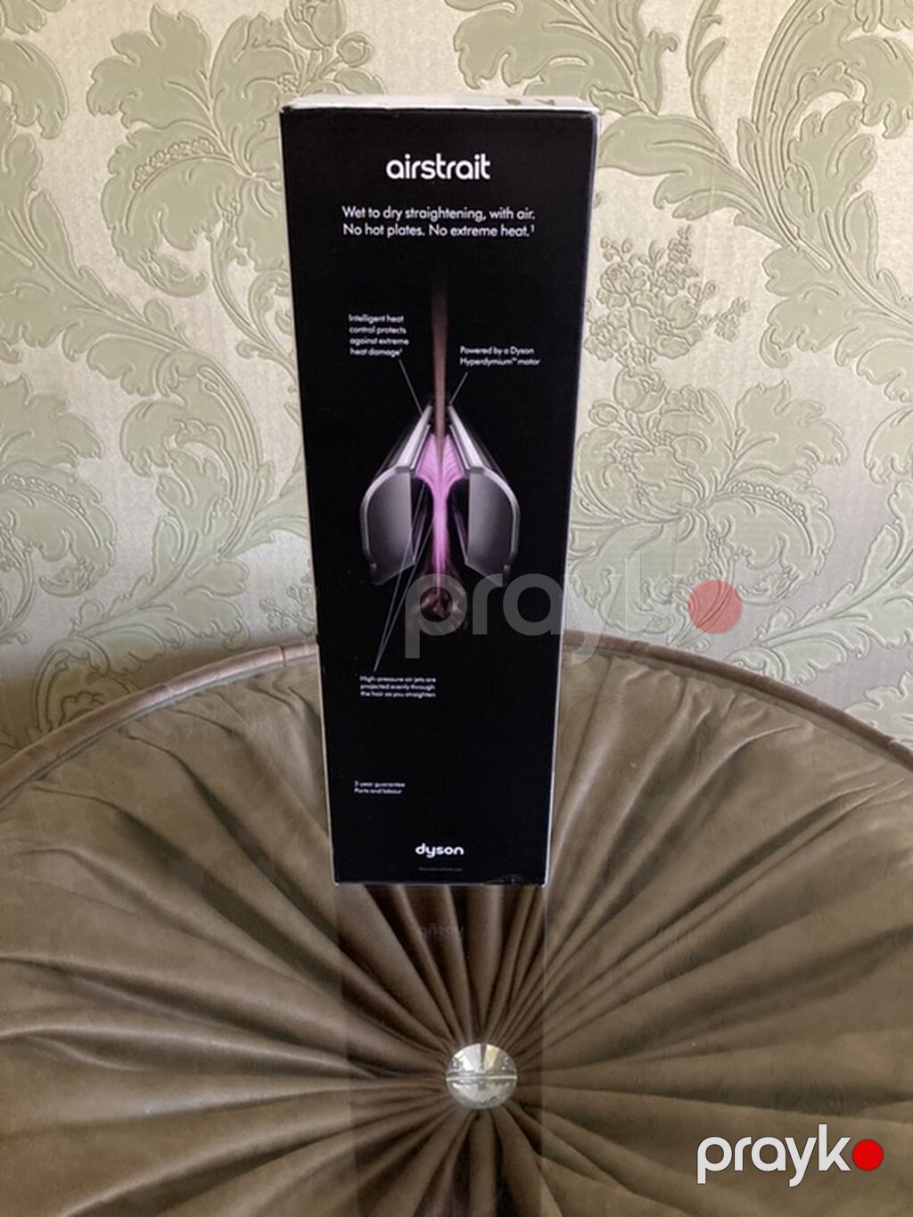 Dyson Airstrait saç düzləşdiricisi – məhdud “Topaz Orange/Red” rəngli — Saç burmağa və düzəltməyə, Bakı (4)