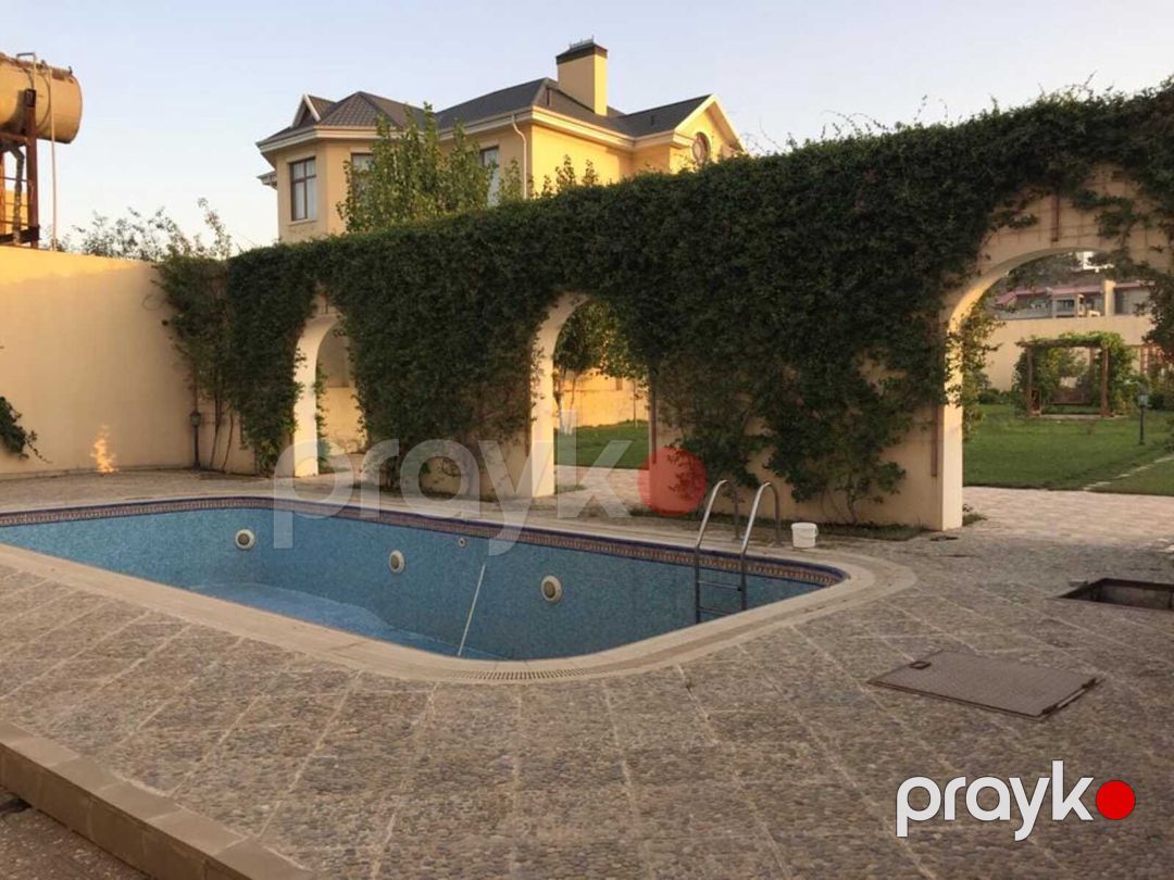 İcarəyə verilir 6 otaqlı həyət evi/bağ evi 300 m² — Ev, villa, Bakı (7)