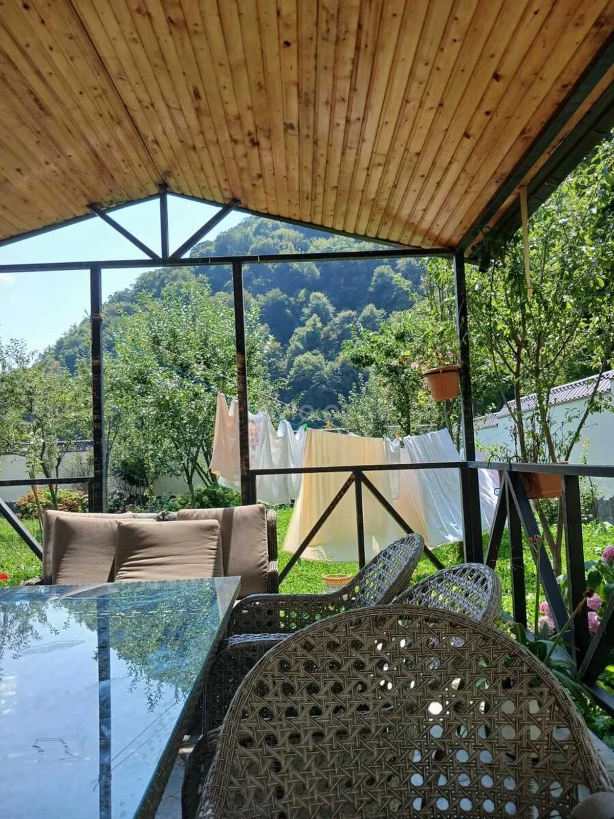 Kirayə 4 otaqlı bağ evi Qaxda — Ev, villa, Qax (2)