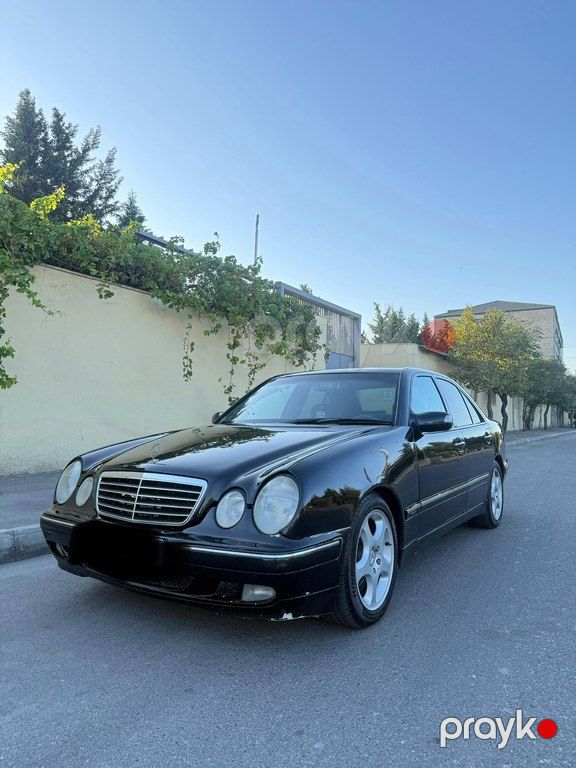 Mercedes E 240, 2.4 L, 2000 il, 410 523 km — Avtomobillər, Bakı (2)