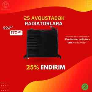 Mercedes W463 kondisioner radiatoru — Bakı