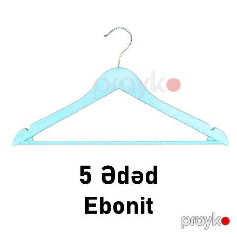 Asılqan dəsti, ebonit, 5 ədəd, mavi - FenExAsılEbonitBlue5 — Bakı