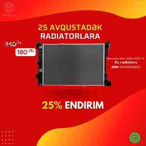 Mercedes-Benz C-Class su radiatoru — Bakı