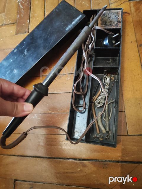 Lehimləmə dəsti Sovetin. Məhsul təsviri: - Elektrik lehimləmə qələmi — Bakı