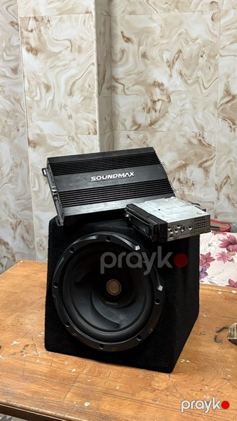 Avtomobil audio dəsti - Subwoofer: Kenwood 1000rms markalı bas — Bakı