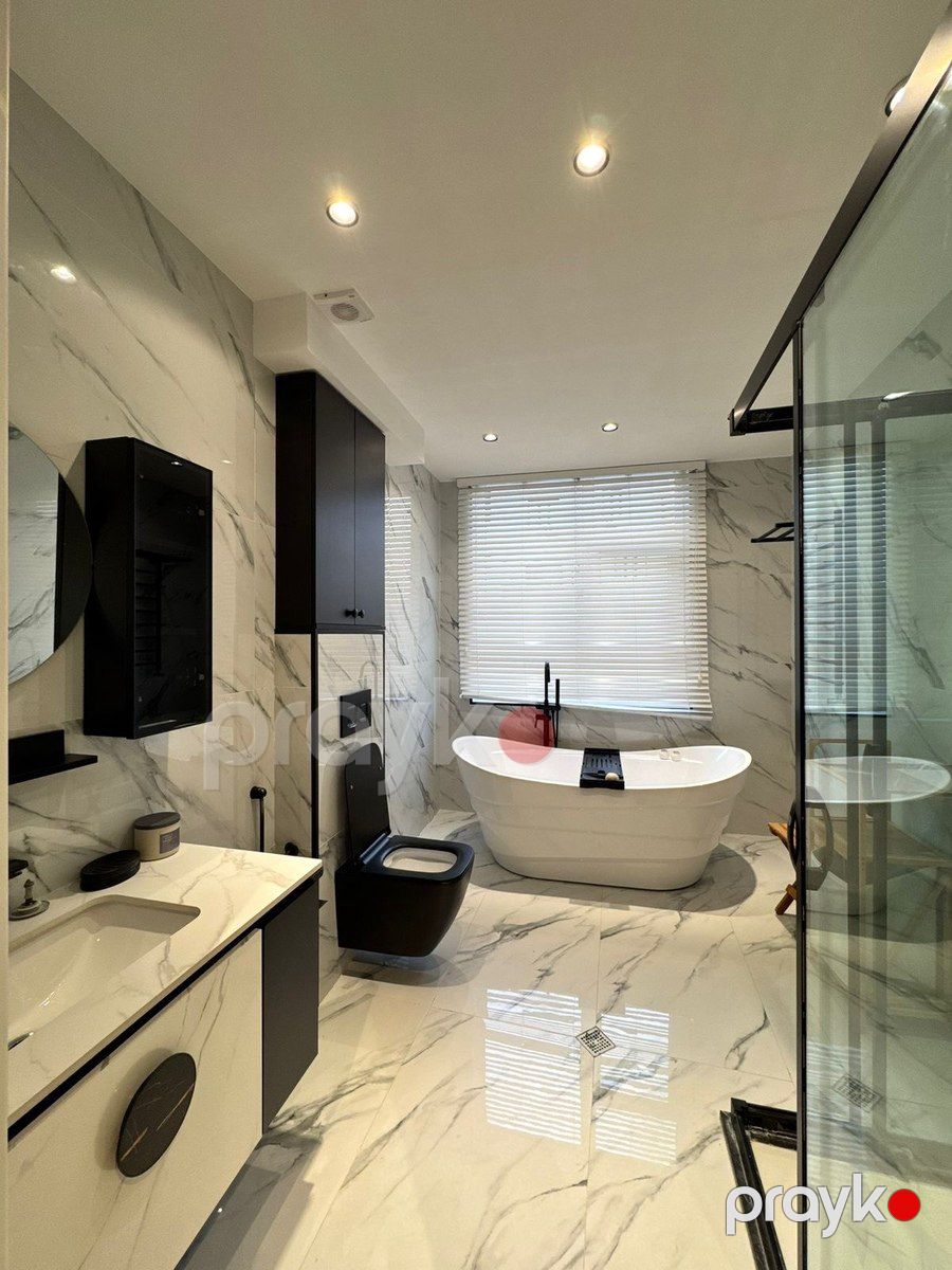 4-otaqlı yeni tikili, Nəsibbəy Yusifbəyli küç., 172 m² — Mənzil, Bakı (12)