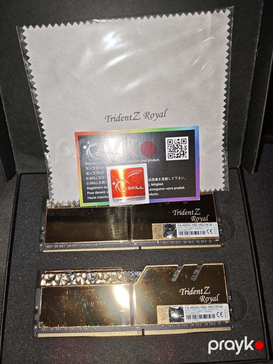 DDR4 4600mhz 16GB G Skill Gold — Kompüterlər və noutbuklar, Bakı (3)