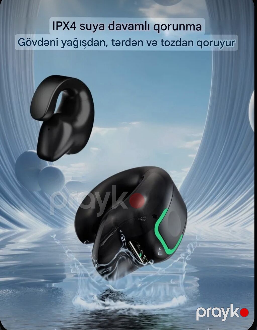 Yeni Simsiz (Bluetooth) Qulaqcıqlar, Audeze, rəng - Qara — Qulaqcıqlar, Bakı (3)