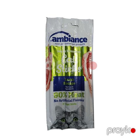 Pişiklər üçün məzə Ambiance Lamb, 3x15 q — Bakı