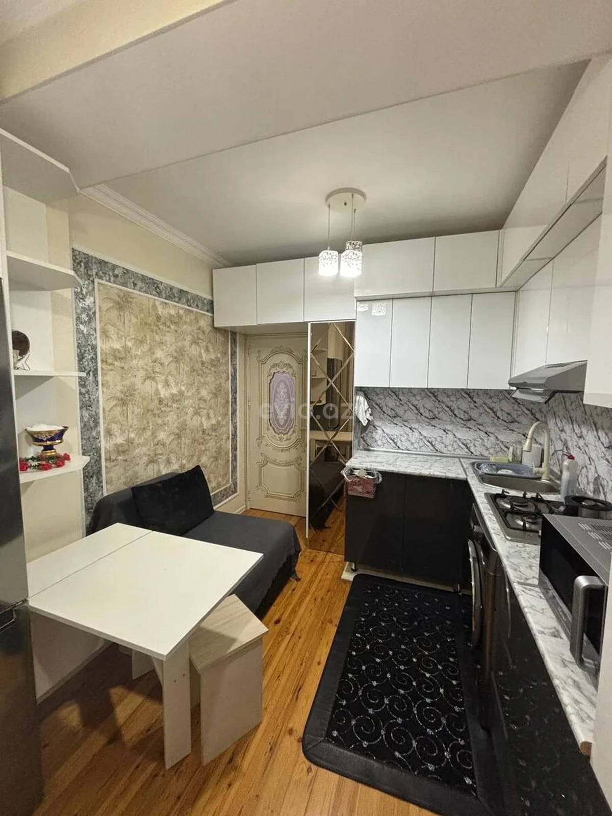 Kirayə 1 otaqlı mənzil Xırdalanda — Mənzil, Abşeron (3)
