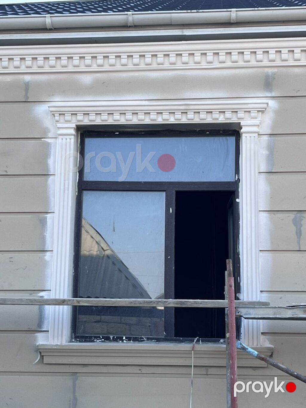 Fasad üçün Termo Aqlayı hər növ çeşidləru usta dzayn xidməti — Pərdələr, kornişlər, jalüzilər, Xırdalan (2)