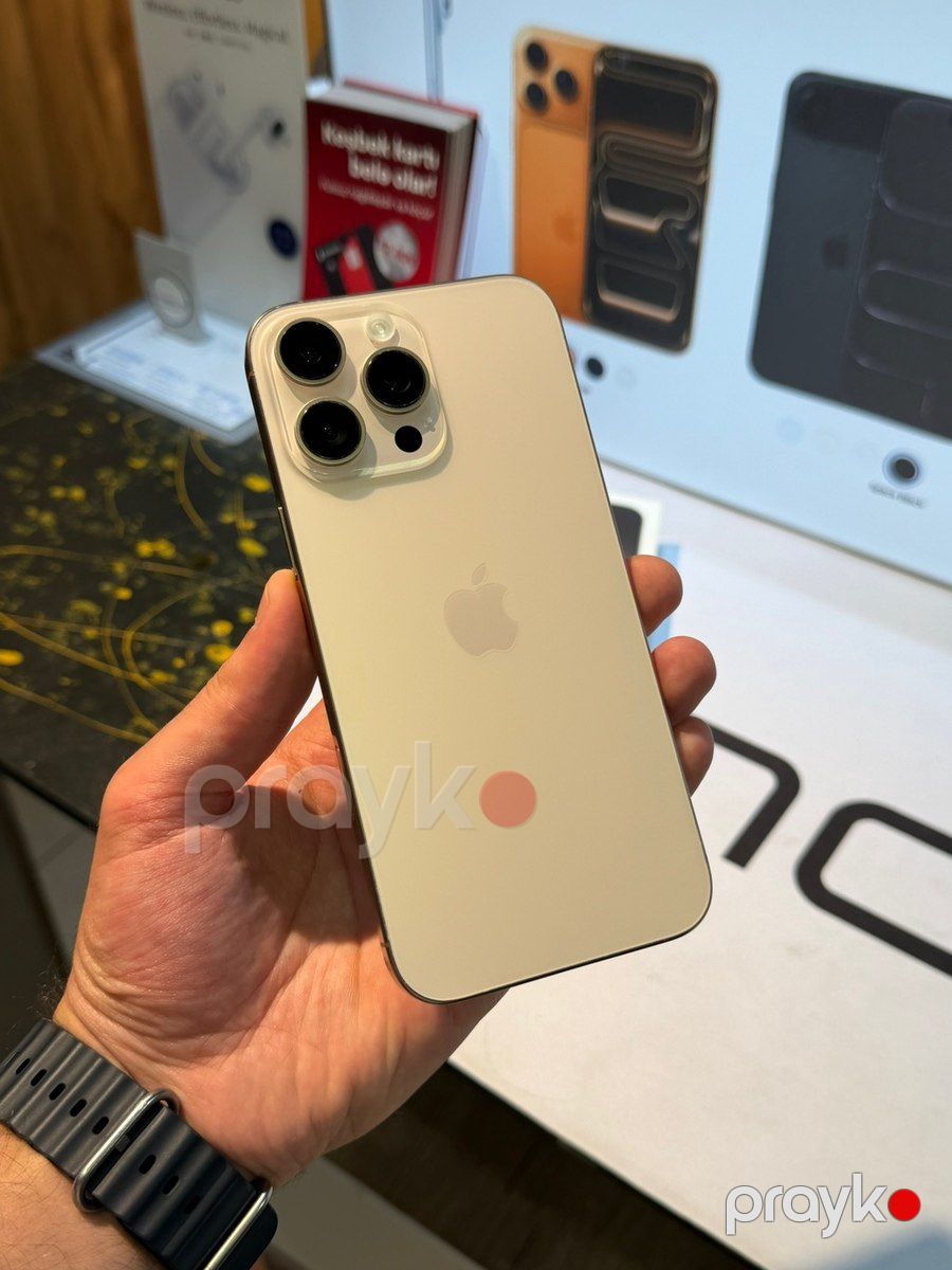 Apple iPhone 16 Pro Max Desert Titanium 256GB/8GB — Smartfonlar, Bakı (2)