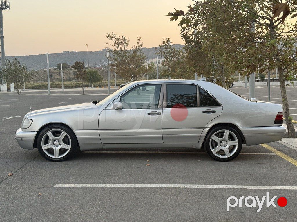 Mercedes S 320, 3.2 L, 1997 il, 424 000 km — Avtomobillər, Bakı (5)