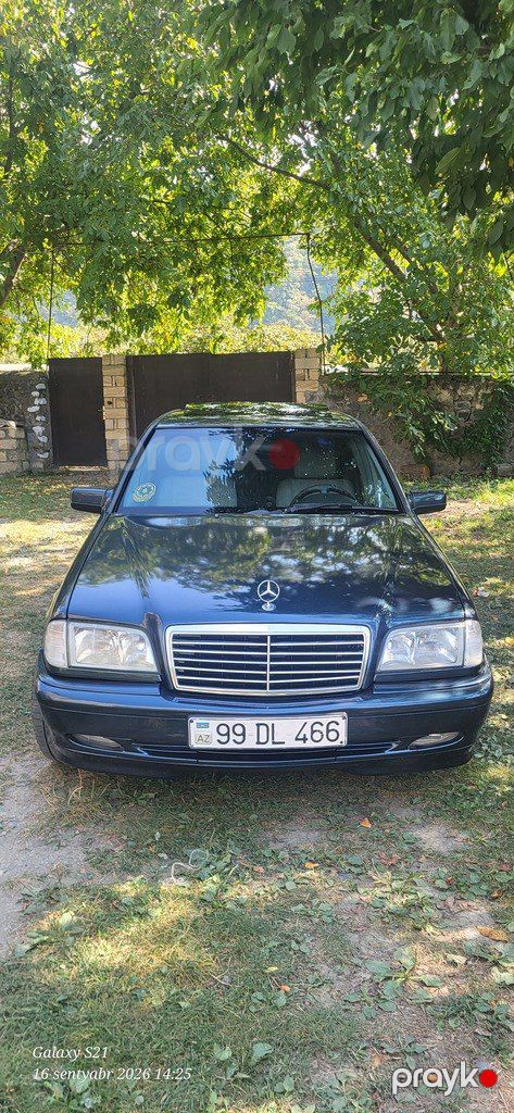 Mercedes C 200, 2.0 L, 1999 il, 386 856 km — Avtomobillər, Qax (4)