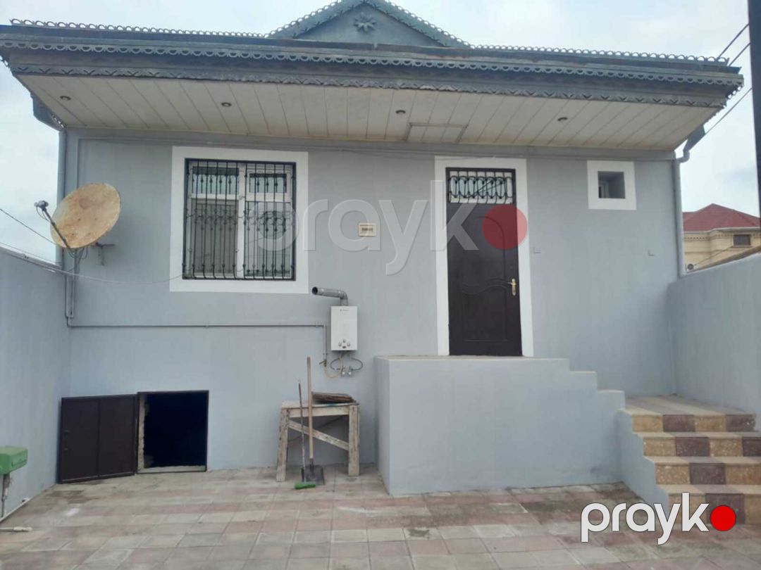 Satılır 2 otaqlı həyət evi/bağ evi 50 m² — Ev, villa, Bakı (3)