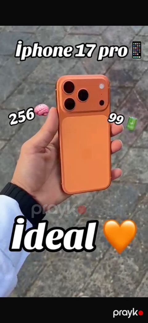 IPhone 17 Pro, 256 GB, Narıncı, Face ID — Sumqayıt