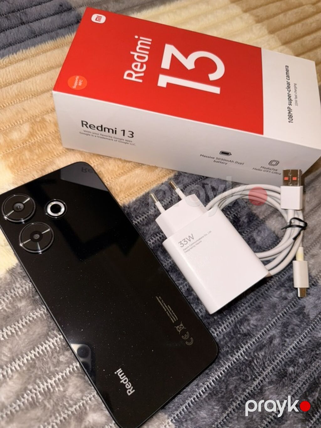 Redmi 13, 256 GB, rəng - Qara — Xiaomi, Bakı (4)