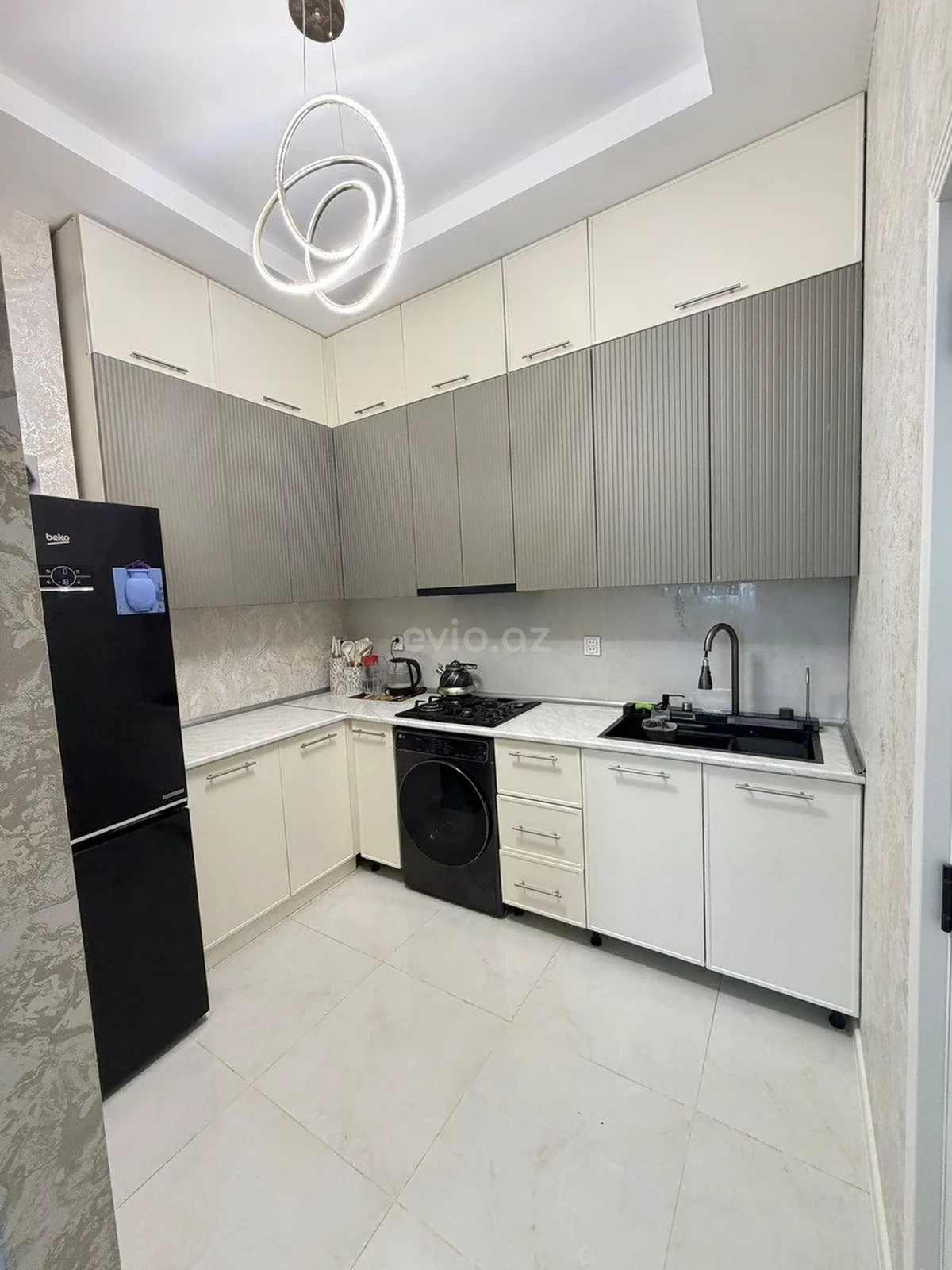 2 otaqlı tam təmirli mənzil satılır Xırdalanda — Mənzil, Abşeron (7)