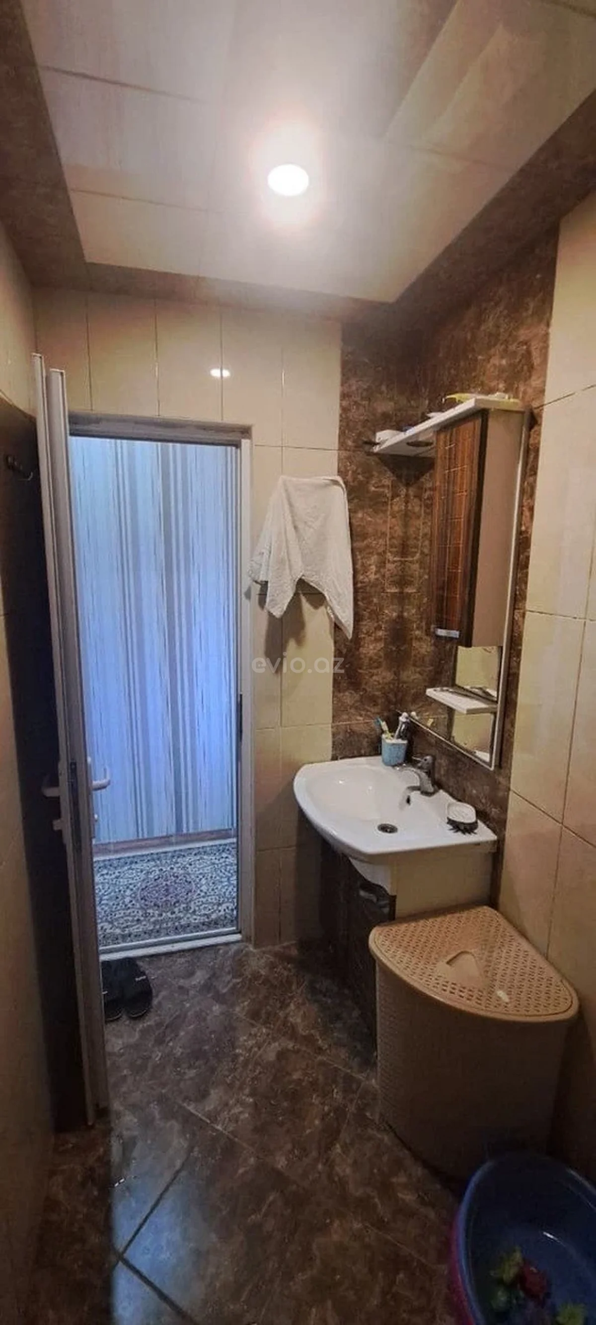 3 otaqlı tam təmirli mənzil satılır Qaraçuxur qəsəbəsində — Mənzil, Bakı (9)