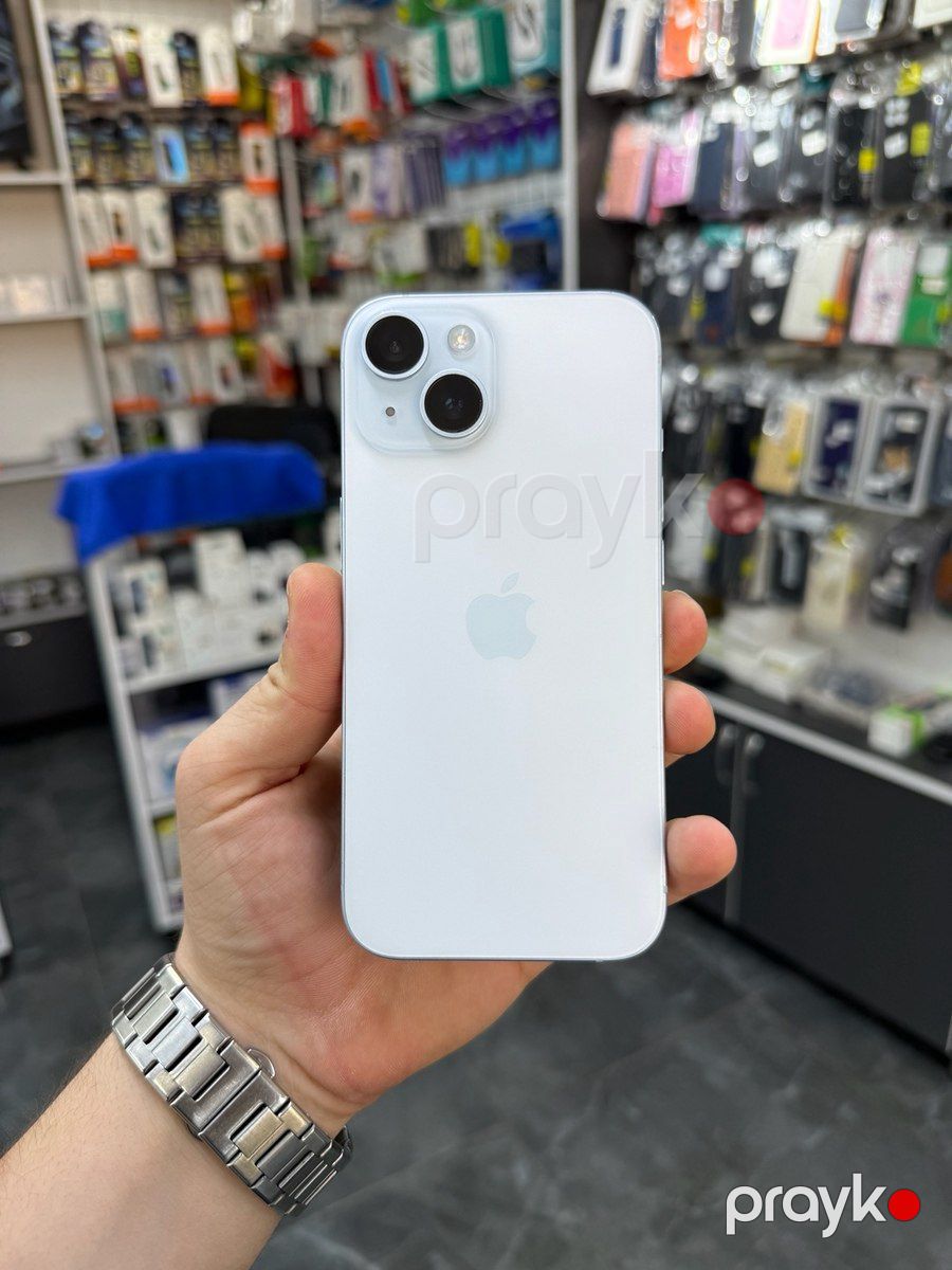 Apple iPhone 15 Blue 128GB/6GB — Smartfonlar, Tovuz (3)