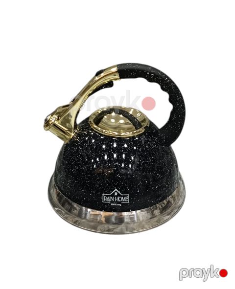 Çaydan homestore_vm1188, 4.5 l, paslanmayan polad, qara/qızılı - homestore_vm1188 — Bakı